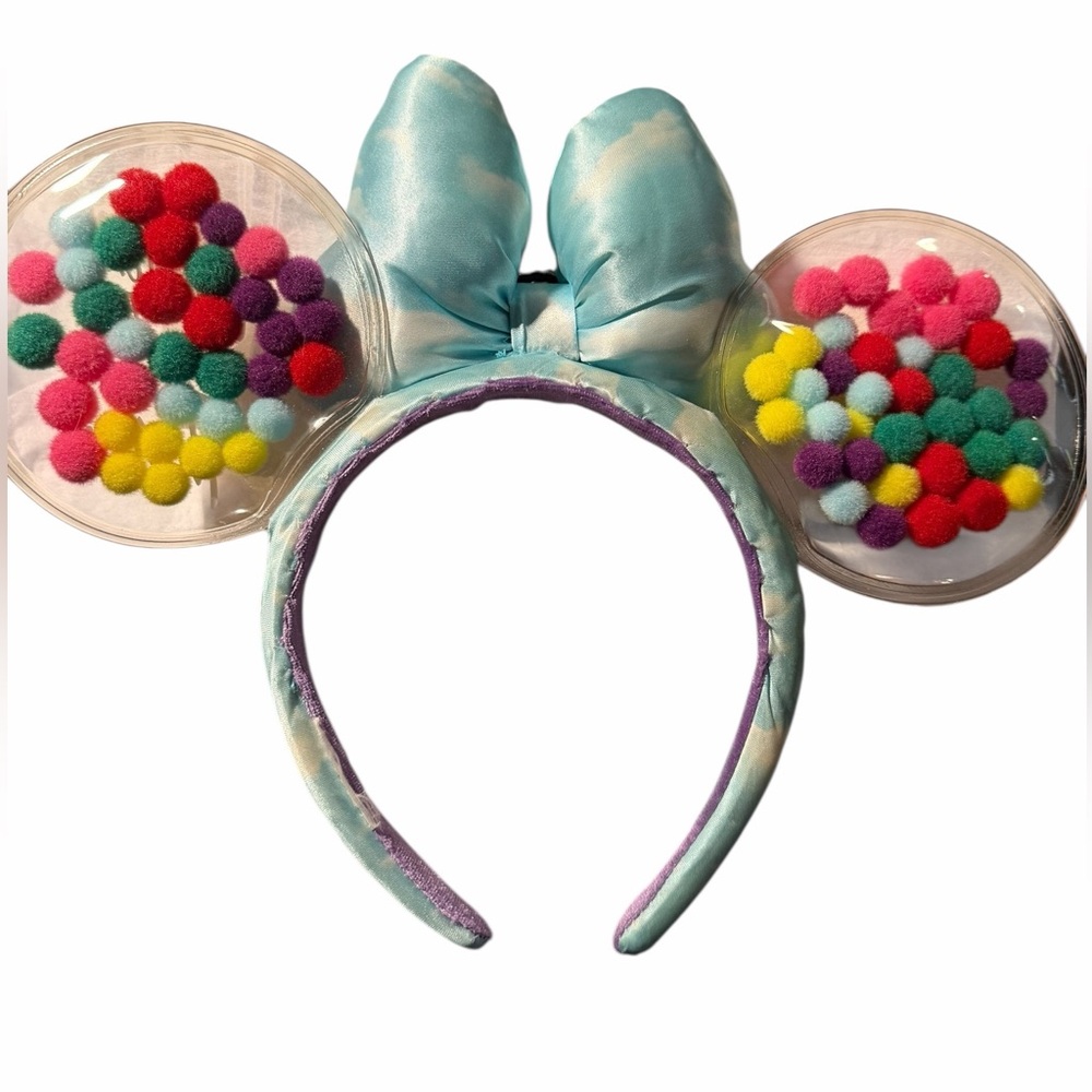 Disney Parks Pixar UP Minnie Ears, Grape Soda Badge & Balloon House, Brand New! - Picture 4 of 6